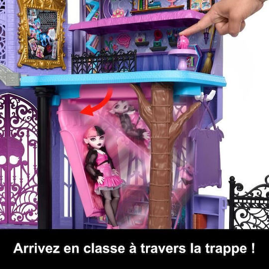 Mattel Monster High Πλαστικό Κουκλόσπιτο