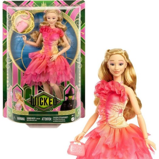 Mattel Glinda Fashion Κούκλα για 3+ Ετών