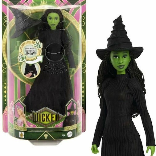 Mattel Elphaba Κούκλα για 3+ Ετών
