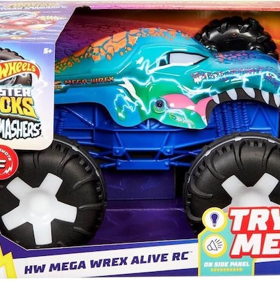 Hot Wheels Power Smashers Mega-Wrex Alive Τηλεκατευθυνόμενο Αυτοκίνητο
