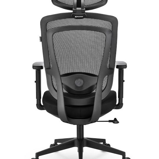 Καρέκλα Γραφείου με Ρυθμιζόμενα Μπράτσα Officepal Μαύρη Sharkoon