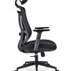 Καρέκλα Γραφείου με Ρυθμιζόμενα Μπράτσα Officepal Μαύρη Sharkoon