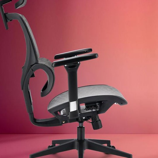 Καρέκλα Γραφείου με Μπράτσα Officepal Μαύρη Sharkoon