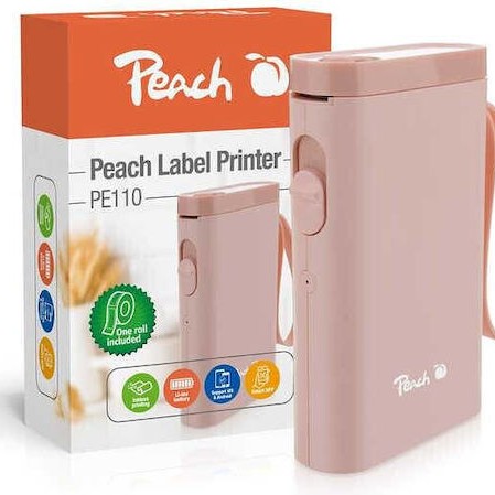 Peach Εκτυπωτής Ετικετών Απευθείας Μεταφοράς Bluetooth