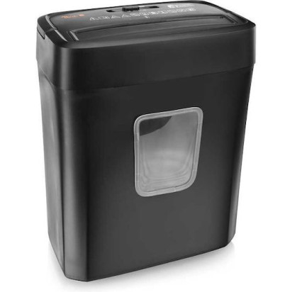 Peach Καταστροφέας Εγγράφων Cross Cut 7 Φύλλων με Κάδο 16lt