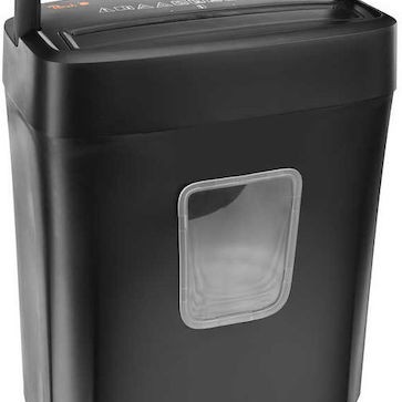 Peach Καταστροφέας Εγγράφων Cross Cut 7 Φύλλων με Κάδο 16lt