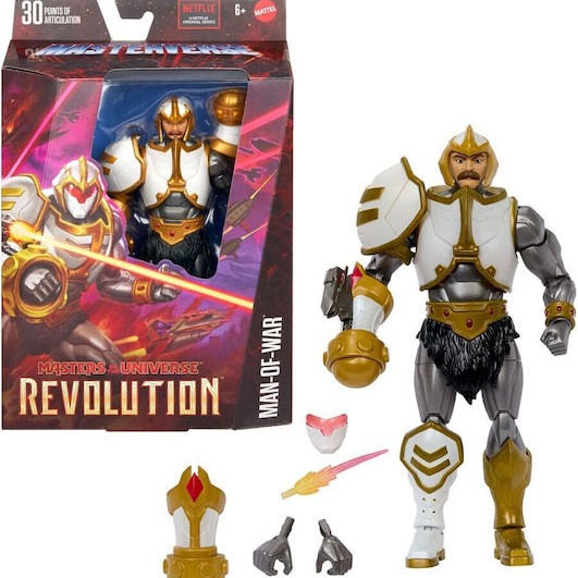 Φιγούρα Δράσης Masters of the Universe New Eternia Masterverse - Man O' War Duncan 18εκ.