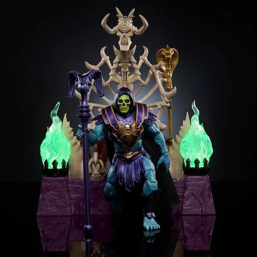 Masters Universe New Eternia Masterverse Skeletor & Throne Φιγούρα Δράσης 18cm