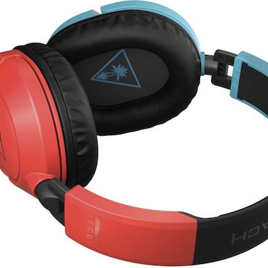 Turtle Beach Recon 50N Over Ear Gaming Headset με σύνδεση 3.5mm Red / Blue