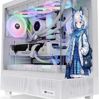 Thermaltake View 270 SP Edition Gaming Midi Tower Κουτί Υπολογιστή με Πλαϊνό Παράθυρο Snow
