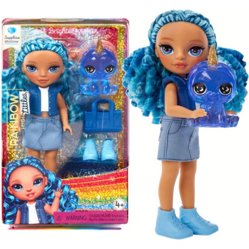 MGA Entertainment Κούκλα Rainbow High Sapphire Bradshaw για 4+ Ετών 15εκ.