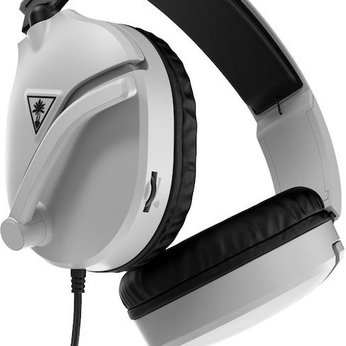 Turtle Beach Recon 70 Over Ear Gaming Headset με σύνδεση 3.5mm Λευκό