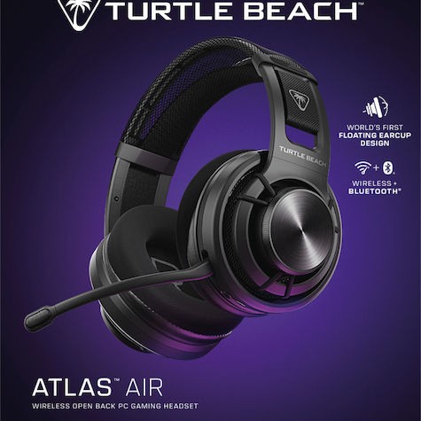 Turtle Beach Atlas Air Ασύρματο Over Ear Gaming Headset με σύνδεση Bluetooth