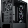 CoolerMaster MasterBox 600 Gaming Midi Tower Κουτί Υπολογιστή με Πλαϊνό Παράθυρο και RGB Φωτισμό Μαύρο
