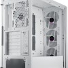 CoolerMaster MasterBox 600 Gaming Midi Tower Κουτί Υπολογιστή με Πλαϊνό Παράθυρο και RGB Φωτισμό Λευκό