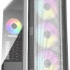CoolerMaster MasterBox 600 Gaming Midi Tower Κουτί Υπολογιστή με Πλαϊνό Παράθυρο και RGB Φωτισμό Λευκό
