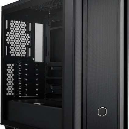 CoolerMaster MasterBox 600 Lite Midi Tower Κουτί Υπολογιστή με Πλαϊνό Παράθυρο Μαύρο