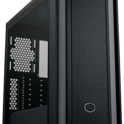 CoolerMaster MasterBox 600 Lite Midi Tower Κουτί Υπολογιστή με Πλαϊνό Παράθυρο Μαύρο