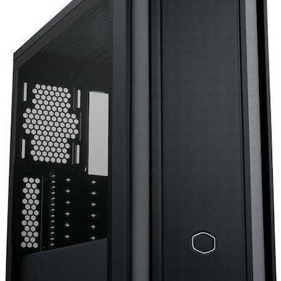 CoolerMaster MasterBox 600 Lite Midi Tower Κουτί Υπολογιστή με Πλαϊνό Παράθυρο Μαύρο