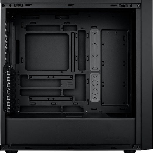 CoolerMaster MasterBox 600 Lite Midi Tower Κουτί Υπολογιστή με Πλαϊνό Παράθυρο Μαύρο