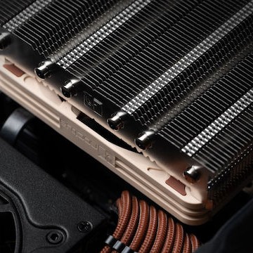 Noctua NH-L12SX77 Ψύκτρα Επεξεργαστή Low Profile για Socket AM4/AM5/1200/115x/1700 Καφέ