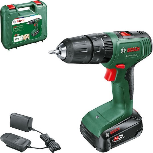 Bosch Easyimpact 18v-38 Κρουστικό Δραπανοκατσάβιδο Μπαταρίας 18V 1x2Ah