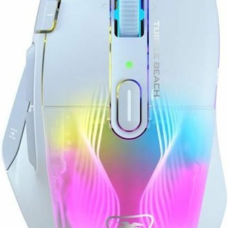 Turtle Beach Kone XP Air Ασύρματο RGB Gaming Ποντίκι 19000 DPI Λευκό