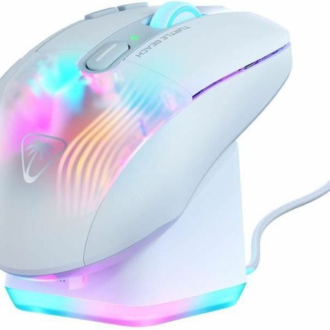 Turtle Beach Kone XP Air Ασύρματο RGB Gaming Ποντίκι 19000 DPI Λευκό