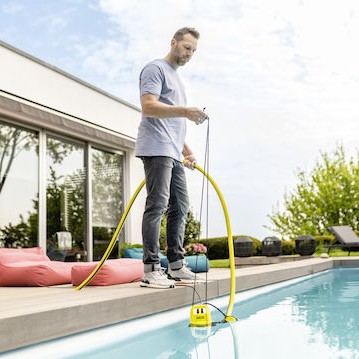 Karcher SP 9.000 Flat Μονοφασική Αντλία Ακαθάρτων / Λυμάτων 0.37hp με Φλοτέρ 1.645-810.0