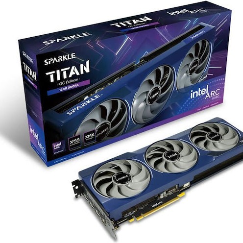 Sparkle ARC B580 12GB GDDR6 Titan OC Sparkle Κάρτα Γραφικών