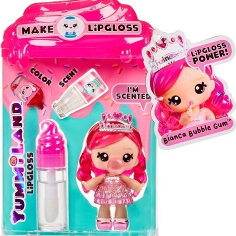 MGA Entertainment Παιχνίδι Μινιατούρα Yummiland Lipgloss Bianca Bubblegum για 3+ Ετών