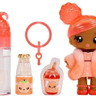 MGA Entertainment Παιχνίδι Μινιατούρα Yummiland Lipgloss Pia Peach Lol Surprise Πορτοκαλί