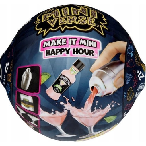 MGA Παιχνίδι Μινιατούρα Happy Hour Mini (Διάφορα Σχέδια) 1τμχ