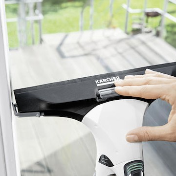 Karcher Wv 5 Plus N Καθαριστής Τζαμιών Ρομπότ Μπαταρίας Λευκός