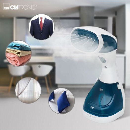 Clatronic DB3717CL Ατμοκαθαριστής Ρούχων Χειρός 1100W με Δοχείο 200ml Μπλε