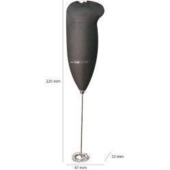 Clatronic MS 3089 Φραπεδιέρα Χειρός Μπαταρίας Μαύρη