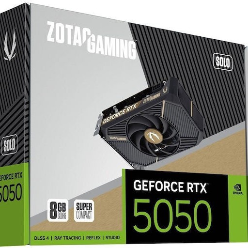 Zotac GeForce RTX 5050 8GB GDDR6 Solo Κάρτα Γραφικών
