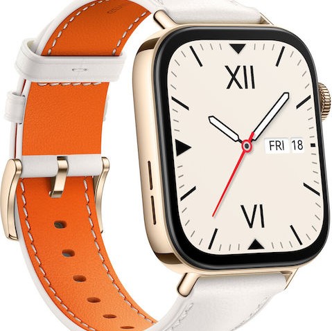 Huawei Watch Fit 3 Aluminium 43mm Αδιάβροχο με Παλμογράφο (Sky White)