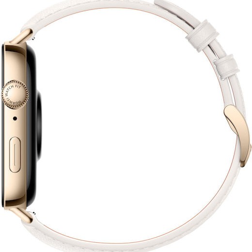 Huawei Watch Fit 3 Aluminium 43mm Αδιάβροχο με Παλμογράφο (Sky White)