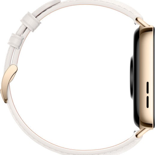 Huawei Watch Fit 3 Aluminium 43mm Αδιάβροχο με Παλμογράφο (Sky White)