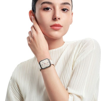 Huawei Watch Fit 3 Aluminium 43mm Αδιάβροχο με Παλμογράφο (Sky White)