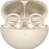 Huawei FreeClip Earbud Bluetooth Handsfree Ακουστικά με Αντοχή στον Ιδρώτα και Θήκη Φόρτισης Μπεζ