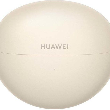 Huawei FreeClip Earbud Bluetooth Handsfree Ακουστικά με Αντοχή στον Ιδρώτα και Θήκη Φόρτισης Μπεζ