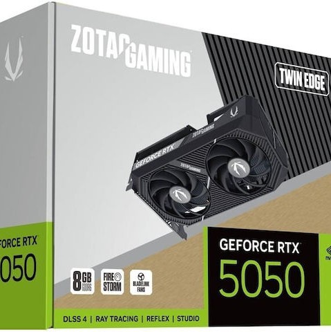 Zotac GeForce RTX 5050 8GB GDDR6 Twin Edge Κάρτα Γραφικών