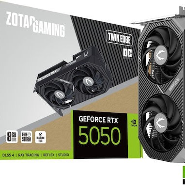 Zotac GeForce RTX 5050 8GB GDDR6 Twin Edge OC Κάρτα Γραφικών