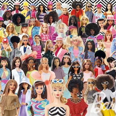 Barbie Challenge Puzzle 2D 1000 Κομμάτια