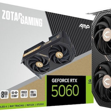 Zotac GeForce RTX 5060 8GB GDDR7 AMP Κάρτα Γραφικών