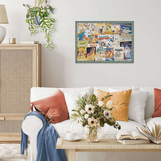 Disney Movie Posters Puzzle 2D 1000pcs