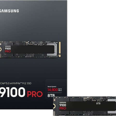 Samsung 9100 PRO SSD 8TB M.2 NVMe PCI Express 5.0
