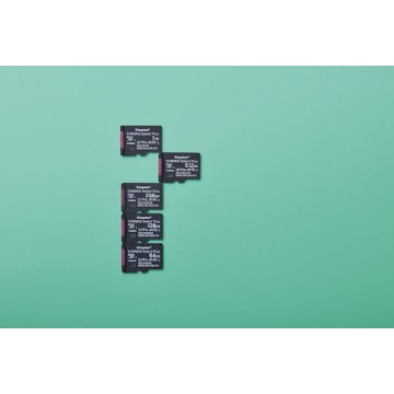 Kingston Canvas Select Plus microSDXC 64GB Class 10 U1 A1 με αντάπτορα